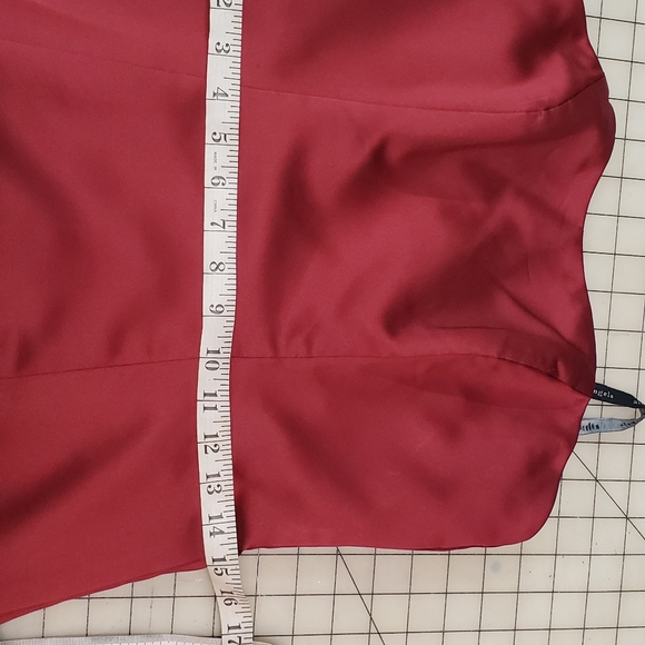 Alfred Angelo Bridesmaid Dress Unaltered in Wine - Picture 8 of 10